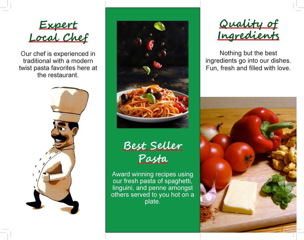 Full Color Brochure Pages